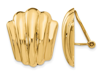 14K gold earrings