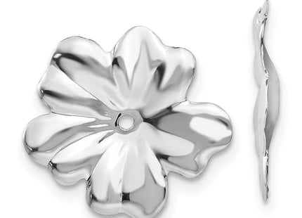 14k White Gold Earrings Style H717J - Classique Jewelry Inc.