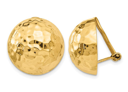 14K gold earrings