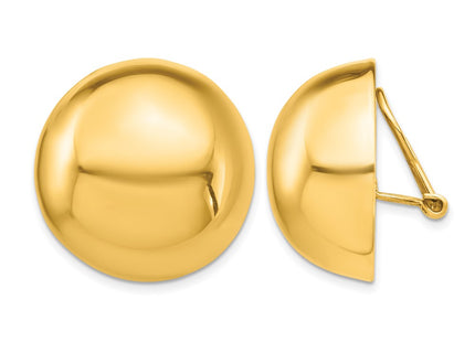 14K gold earrings