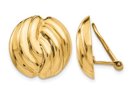 14K gold earrings