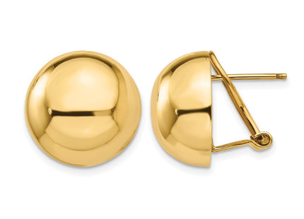 14K gold earrings