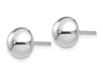 14k White Gold Earrings Style H968 - Classique Jewelry Inc.