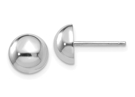 14k White Gold Earrings Style H968 - Classique Jewelry Inc.