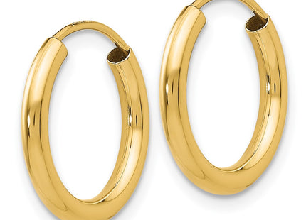 14k Yellow Gold Earrings Style H977 - Classique Jewelry Inc.