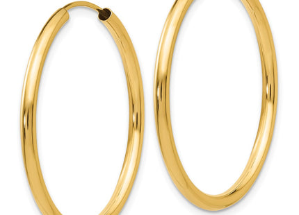 14k Yellow Gold Earrings Style H981 - Classique Jewelry Inc.