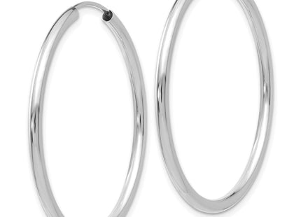 14k White Gold Earrings Style H994 - Classique Jewelry Inc.