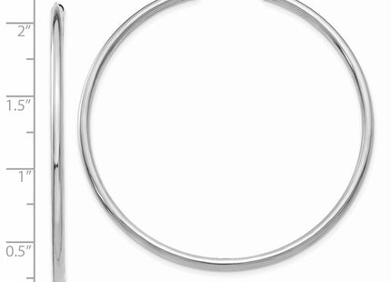 14k White Gold Earrings Style H997 - Classique Jewelry Inc.