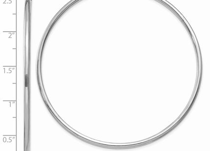 14k White Gold Earrings Style H999 - Classique Jewelry Inc.