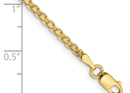 14k Yellow Gold Bracelets Style HLF13 - Classique Jewelry Inc.