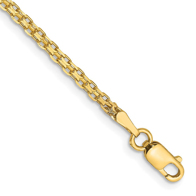 14k Yellow Gold Bracelets Style HLF13 - Classique Jewelry Inc.