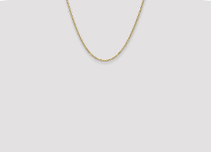 14K gold chain, further view