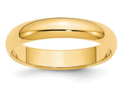 14K yellow gold band, further view