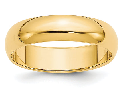 14K yellow gold band, alternate view