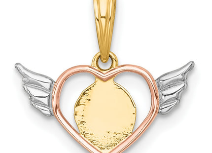 14k Yellow & Rhodium Jewelry Style K10001 - Classique Jewelry Inc.