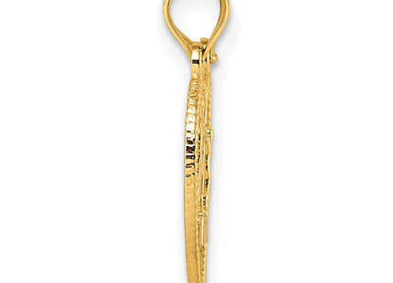 14k Yellow Gold Pendants Style K10003 - Classique Jewelry Inc.