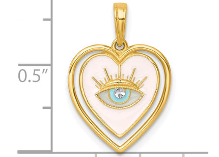 14k Yellow & Rhodium Jewelry Style K10004 - Classique Jewelry Inc.