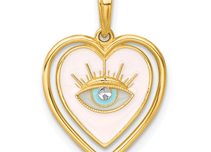 14k Yellow & Rhodium Jewelry Style K10004 - Classique Jewelry Inc.