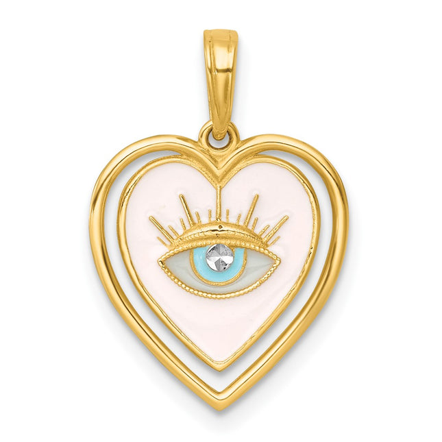 14k Yellow & Rhodium Jewelry Style K10004 - Classique Jewelry Inc.