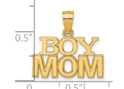 14k Yellow Gold Pendants Style K10008 - Classique Jewelry Inc.