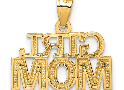 14k Yellow Gold Pendants Style K10009 - Classique Jewelry Inc.