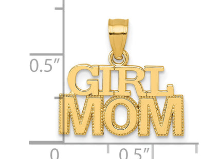 14k Yellow Gold Pendants Style K10009 - Classique Jewelry Inc.