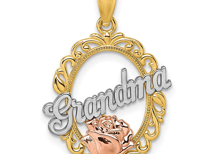 14k Yellow Gold Pendants Style K10011 - Classique Jewelry Inc.