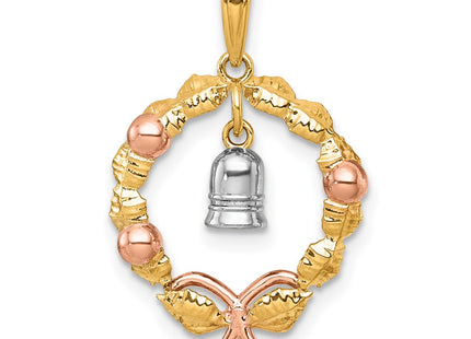14k Two-tone Jewelry Style K10014 - Classique Jewelry Inc.