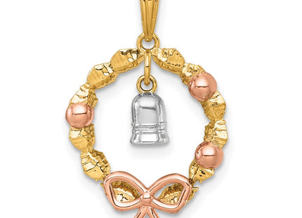 14k Two-tone Jewelry Style K10014 - Classique Jewelry Inc.