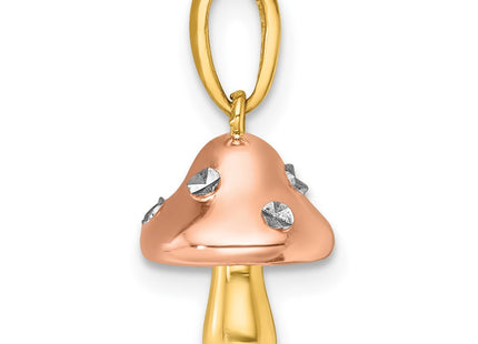 14k Yellow & Rhodium Jewelry Style K10017 - Classique Jewelry Inc.