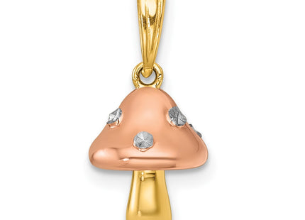 14k Yellow & Rhodium Jewelry Style K10017 - Classique Jewelry Inc.