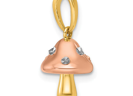 14k Yellow & Rhodium Jewelry Style K10017 - Classique Jewelry Inc.
