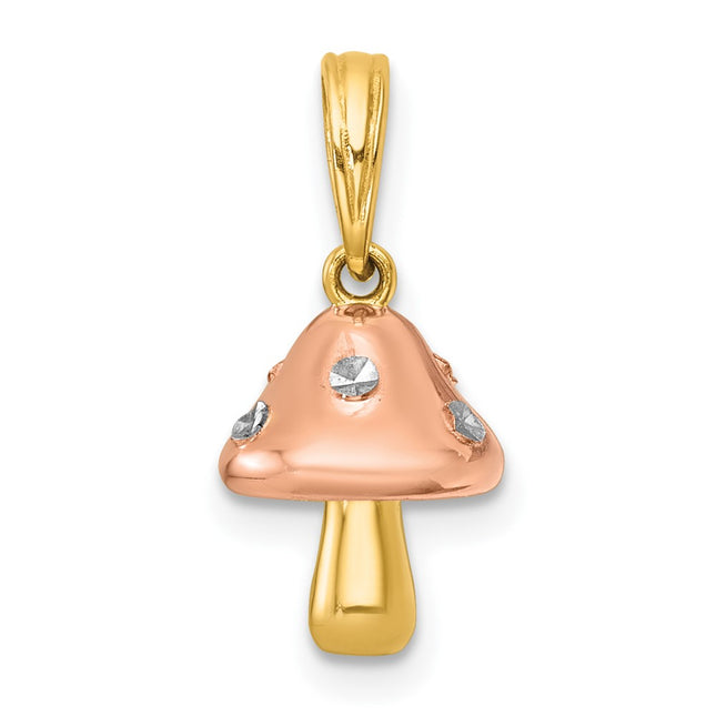 14k Yellow & Rhodium Jewelry Style K10017 - Classique Jewelry Inc.