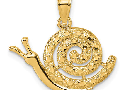 14k Yellow Gold Pendants Style K10023 - Classique Jewelry Inc.