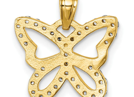 14k Yellow Gold Pendants Style K10024 - Classique Jewelry Inc.