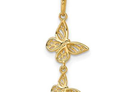14k Yellow Gold Pendants Style K10028 - Classique Jewelry Inc.