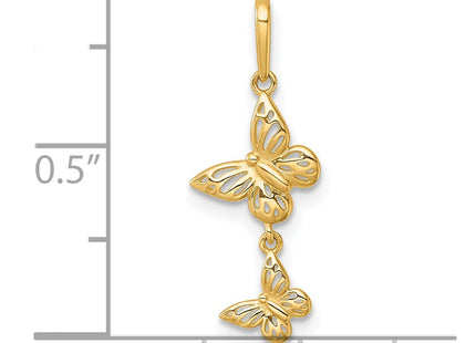 14k Yellow Gold Pendants Style K10028 - Classique Jewelry Inc.