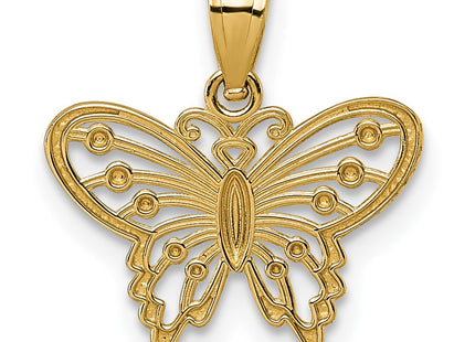 14k Yellow Gold Pendants Style K10030 - Classique Jewelry Inc.