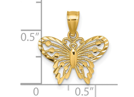 14k Yellow Gold Pendants Style K10030 - Classique Jewelry Inc.