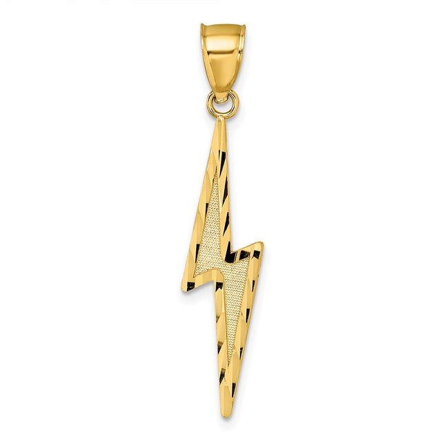 14k Yellow Gold Pendants Style K10035 - Classique Jewelry Inc.