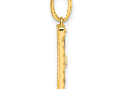 14k Yellow Gold Jewelry Style K10038 - Classique Jewelry Inc.