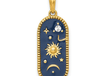 14k Yellow & Rhodium Jewelry Style K10039 - Classique Jewelry Inc.