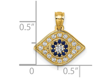 14k Yellow Gold Pendants Style K10043 - Classique Jewelry Inc.