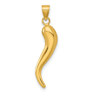 14k Yellow Gold Pendants Style K10047 - Classique Jewelry Inc.