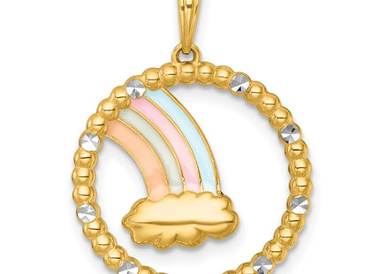 14k Yellow & Rhodium Jewelry Style K10052 - Classique Jewelry Inc.