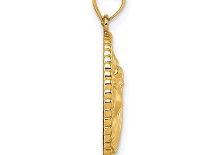 14k Yellow Gold Pendants Style K10061 - Classique Jewelry Inc.