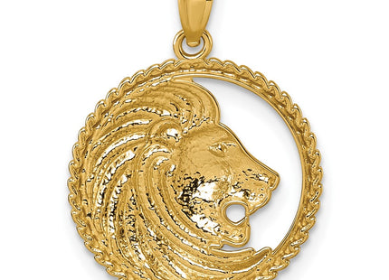 14k Yellow Gold Pendants Style K10061 - Classique Jewelry Inc.