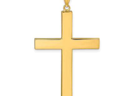 14K gold cross pendant