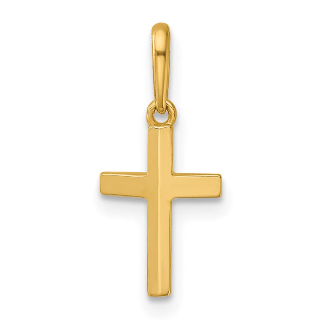 14k Yellow Gold Pendants Style K10072 - Classique Jewelry Inc.