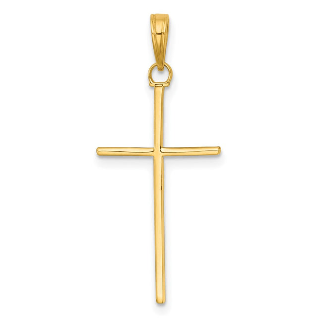 14k Yellow Gold Pendants Style K10073 - Classique Jewelry Inc.